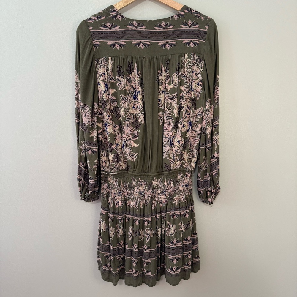 Free People Moonlight Drive Dress Floral Boho Small - Picture 9 of 16